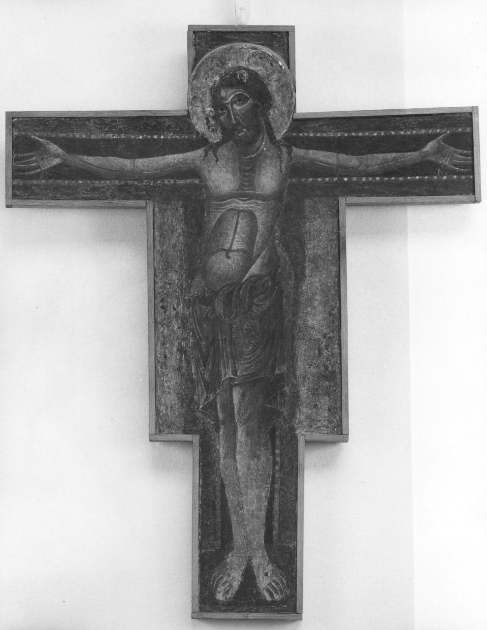 Cristo crocifisso (croce dipinta) di Maestro del San Francesco Bardi (attribuito) (sec. XIII)