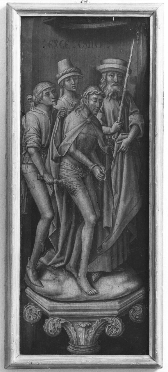 Ecce Homo (dipinto) di Van der Weyden Rogier (cerchia) (sec. XV)