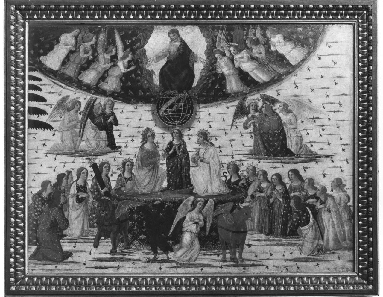 trionfo della Divinità (dipinto) di Jacopo del Sellaio (sec. XV)