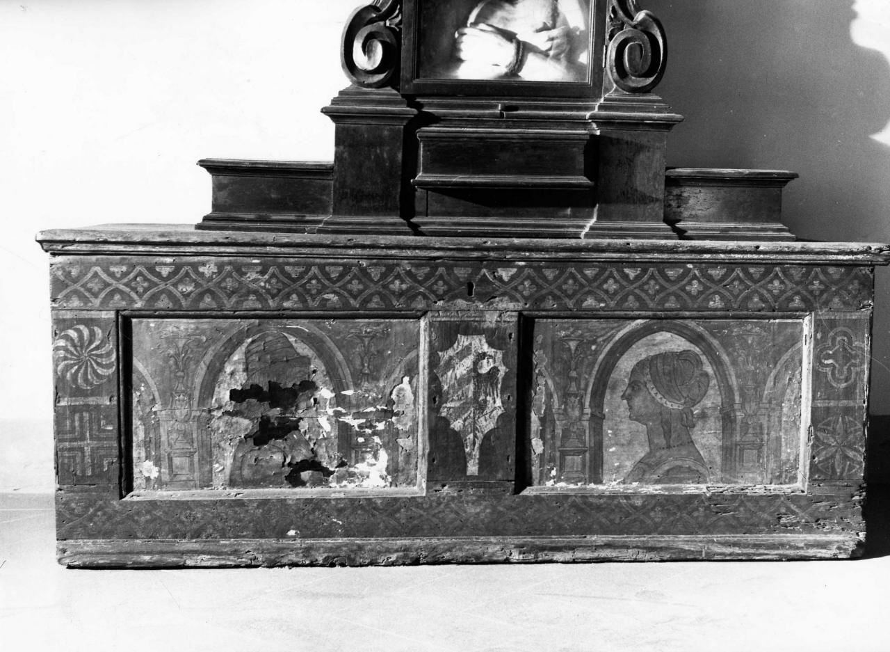 cassone - manifattura fiorentina (fine/inizio secc. XV/ XVI)