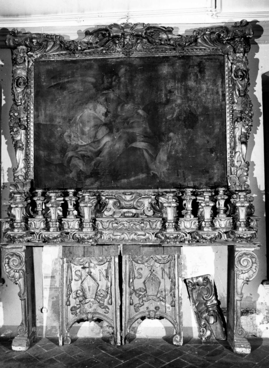 candeliere, serie - manifattura fiorentina (ultimo quarto sec. XVII)