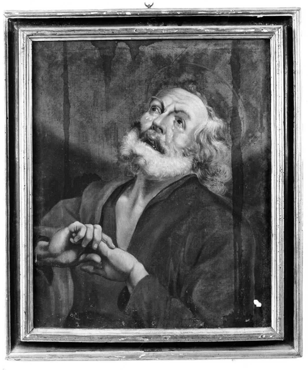 pentimento di San Pietro (dipinto) - ambito fiorentino (sec. XIX)