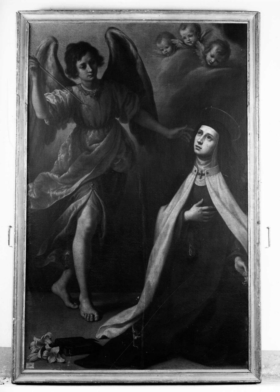 estasi di Santa Teresa d'Avila (dipinto) di Curradi Francesco detto Battiloro (prima metà sec. XVII)