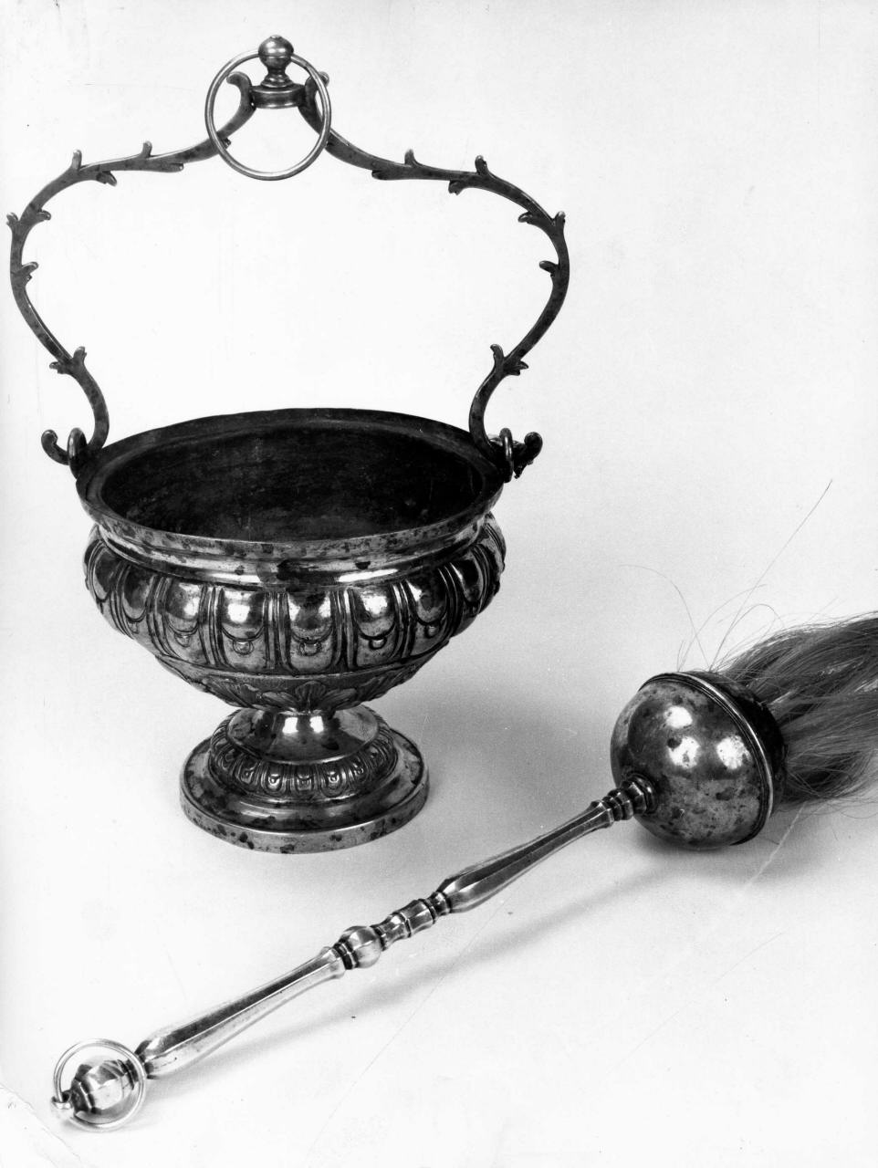 secchiello per l'acqua benedetta - bottega fiorentina (seconda metà sec. XVIII)