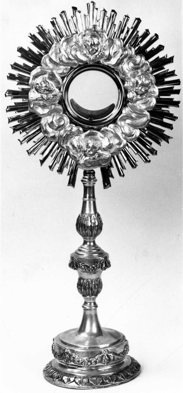 ostensorio - bottega fiorentina (prima metà sec. XIX)