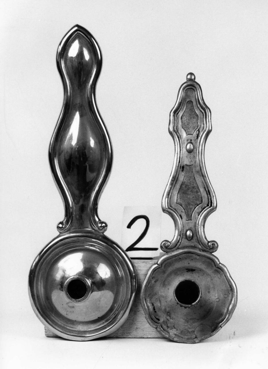 palmatoria, serie - bottega fiorentina (secc. XVIII/ XIX)