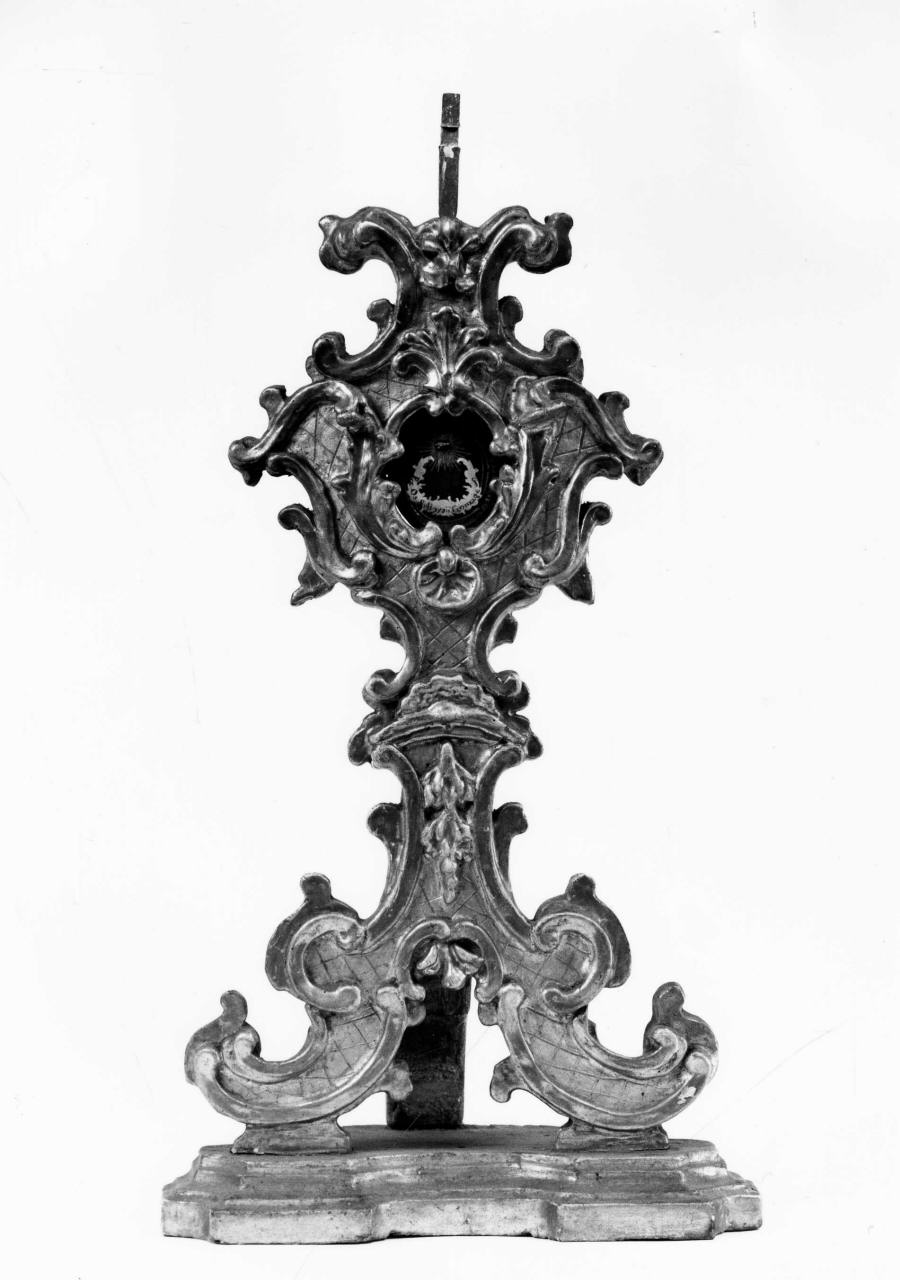 reliquiario - a ostensorio - manifattura fiorentina (sec. XVIII)