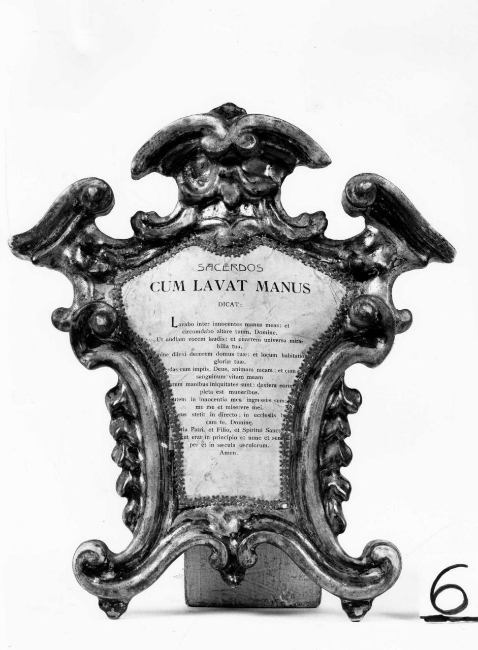 cartagloria, serie - manifattura fiorentina (sec. XVIII)