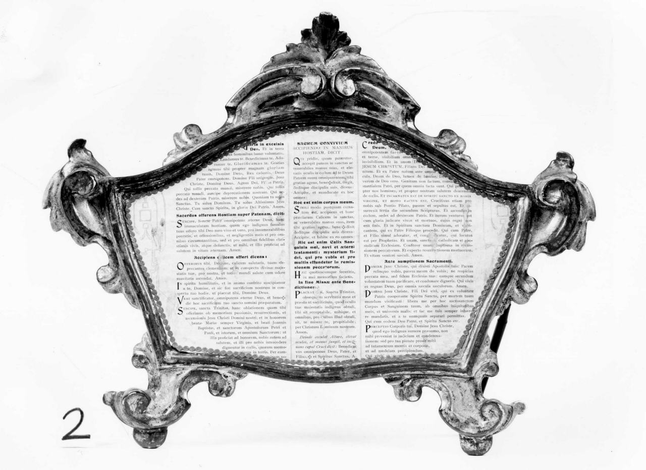 cartagloria - manifattura fiorentina (sec. XVIII)