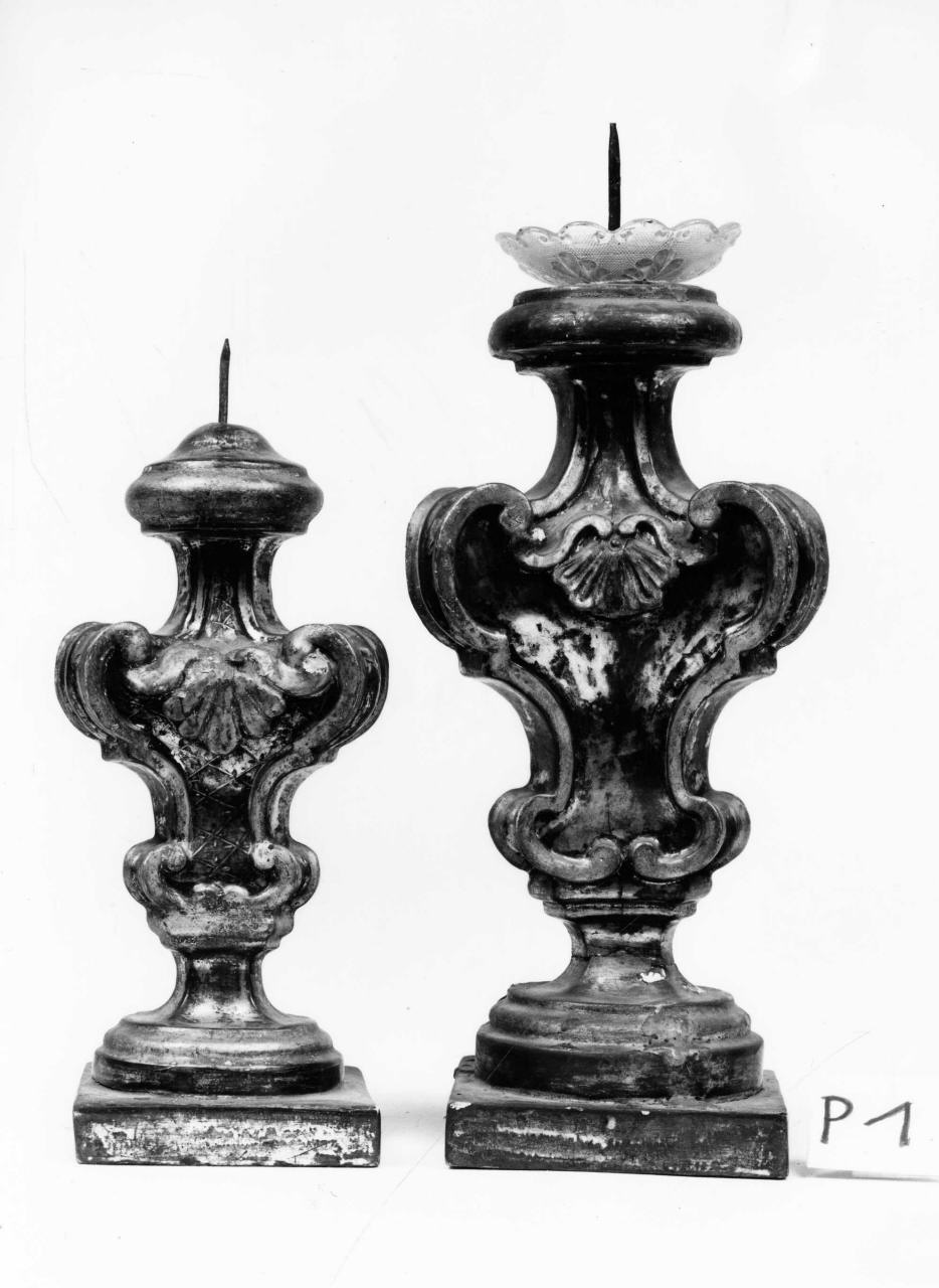 portacandelabro, serie - produzione fiorentina (sec. XVIII)