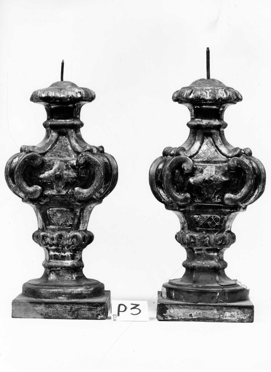 portacandelabro, serie - produzione fiorentina (sec. XVIII)