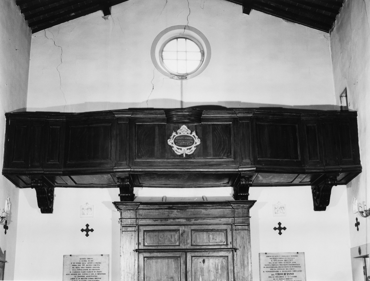 cantoria - manifattura toscana (sec. XIX)