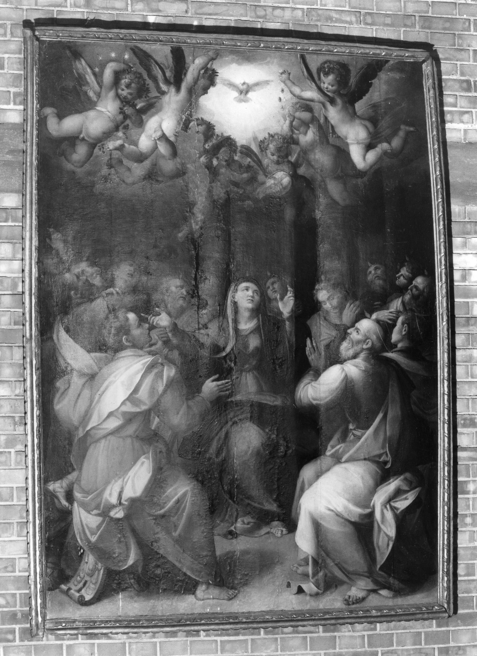 Pentecoste (dipinto) di Mascagni Leonardo (primo quarto sec. XVII)