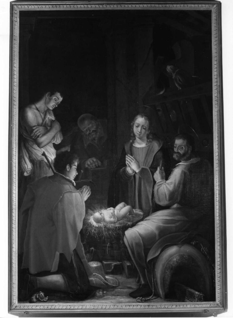 natività di Gesù (dipinto) - ambito toscano (sec. XVII)