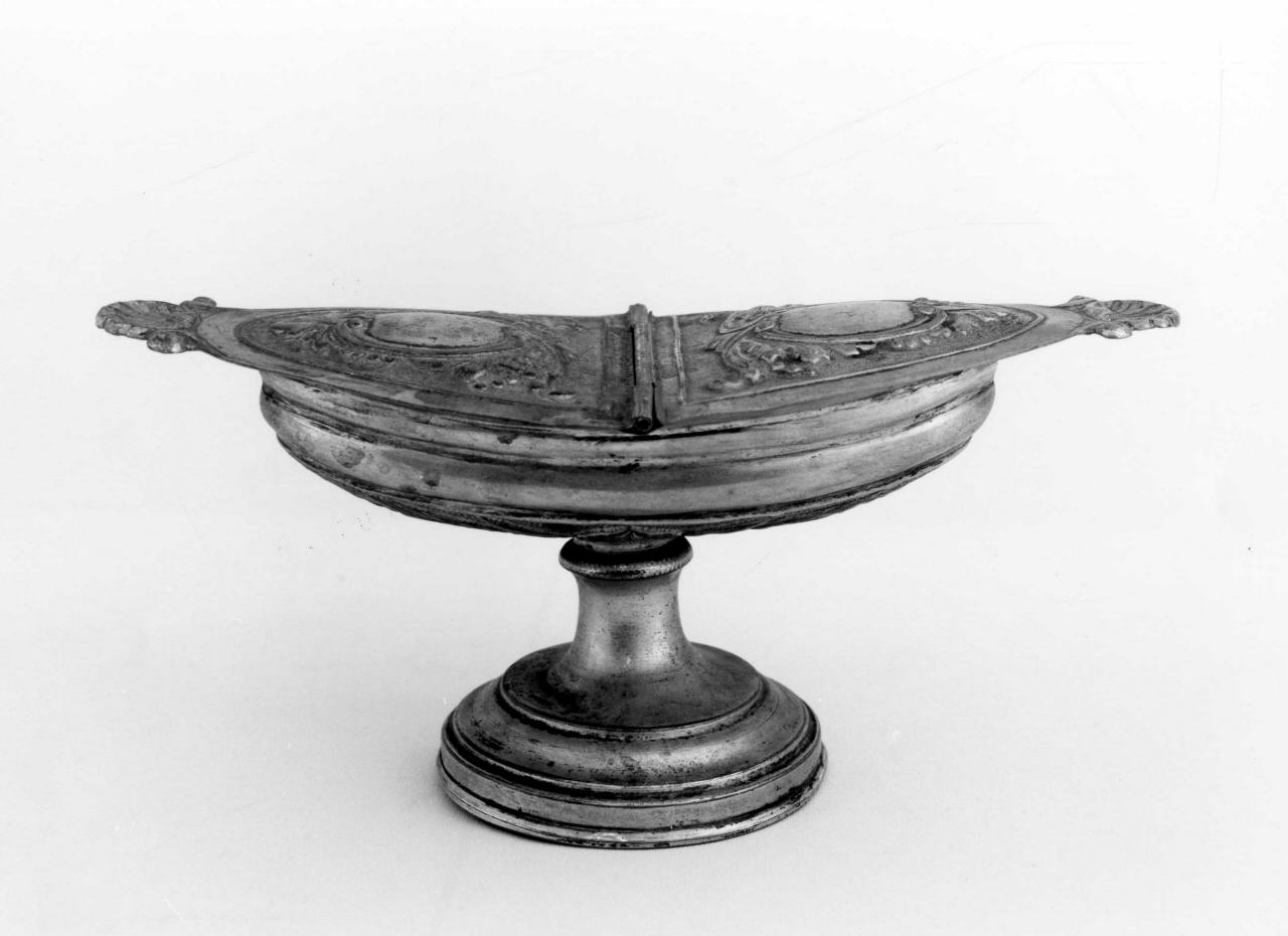navicella portaincenso - bottega toscana (seconda metà sec. XVIII)