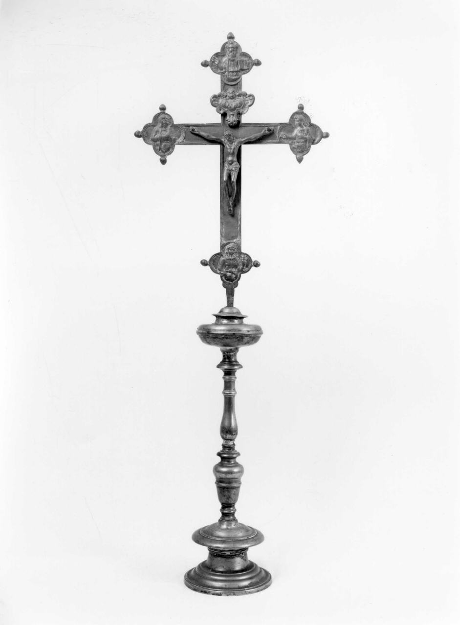 base per croce d'altare - bottega toscana (seconda metà sec. XVII)