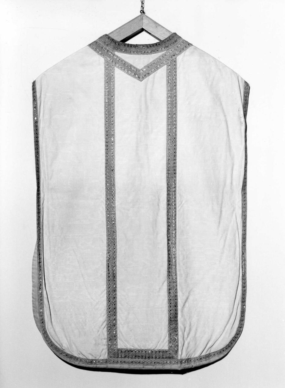 paramento liturgico, frammento - manifattura italiana (sec. XIX)