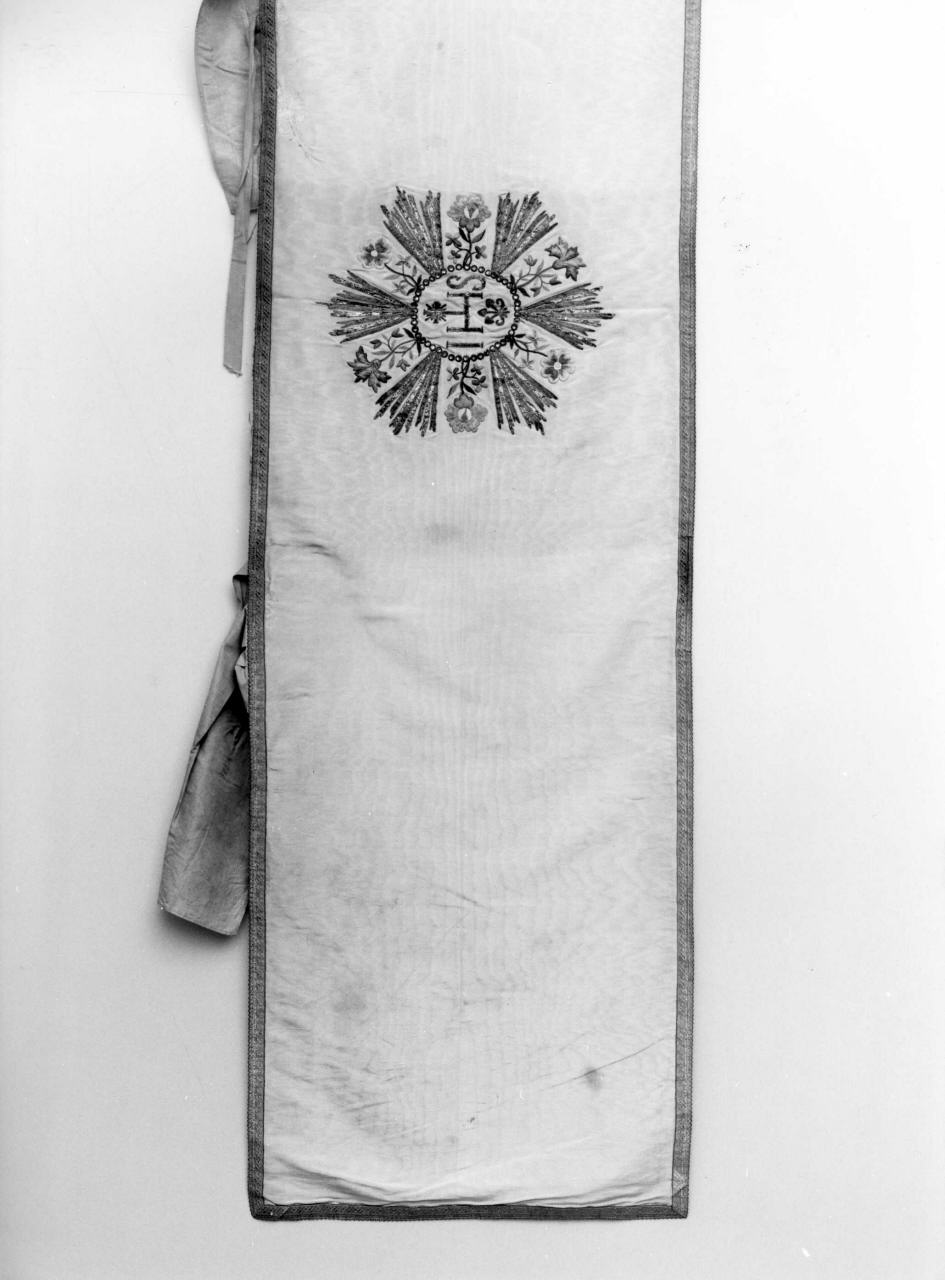 velo omerale - manifattura italiana (seconda metà sec. XIX)