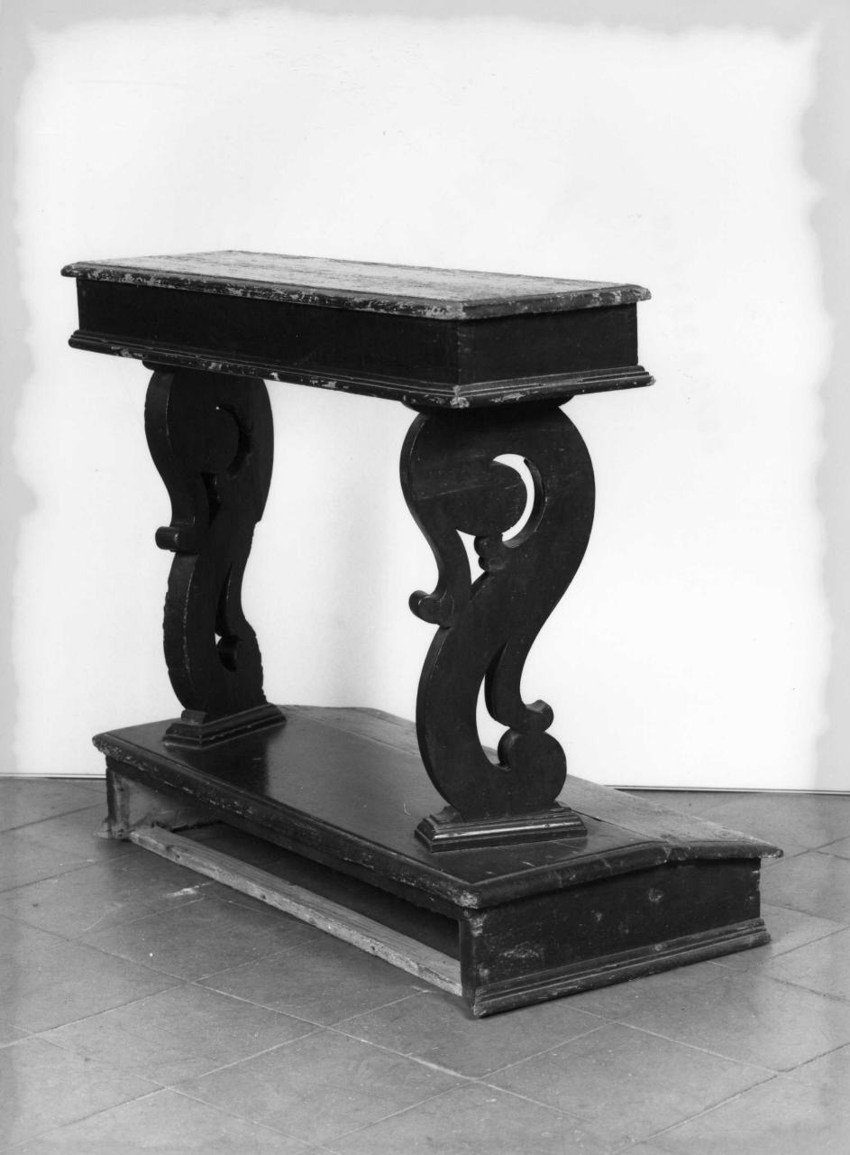 inginocchiatoio, serie - produzione toscana (seconda metà sec. XVIII)