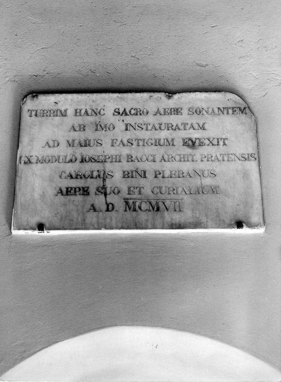 lapide - produzione toscana (sec. XX)