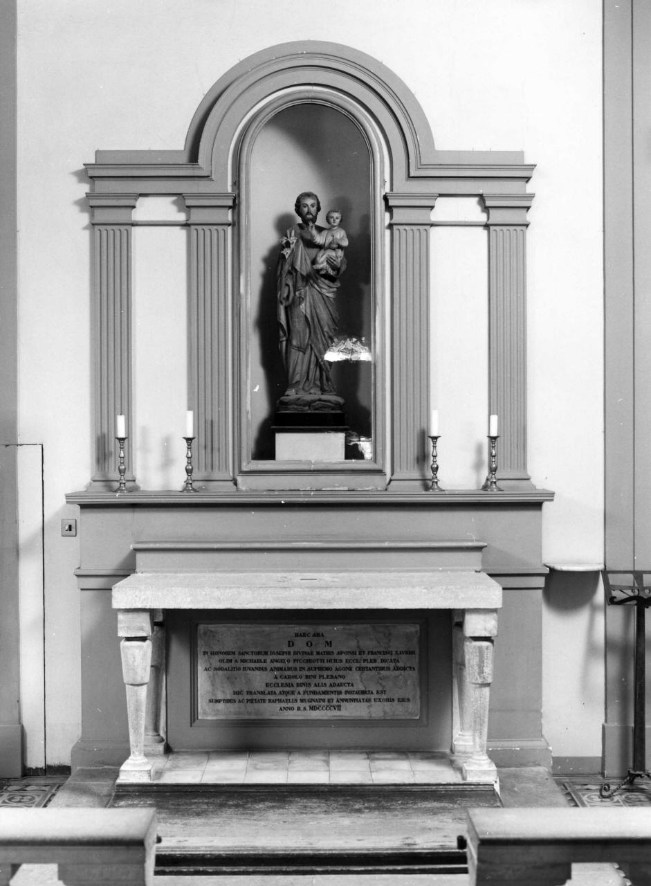 mensa d'altare, serie - produzione toscana (prima metà sec. XVIII)