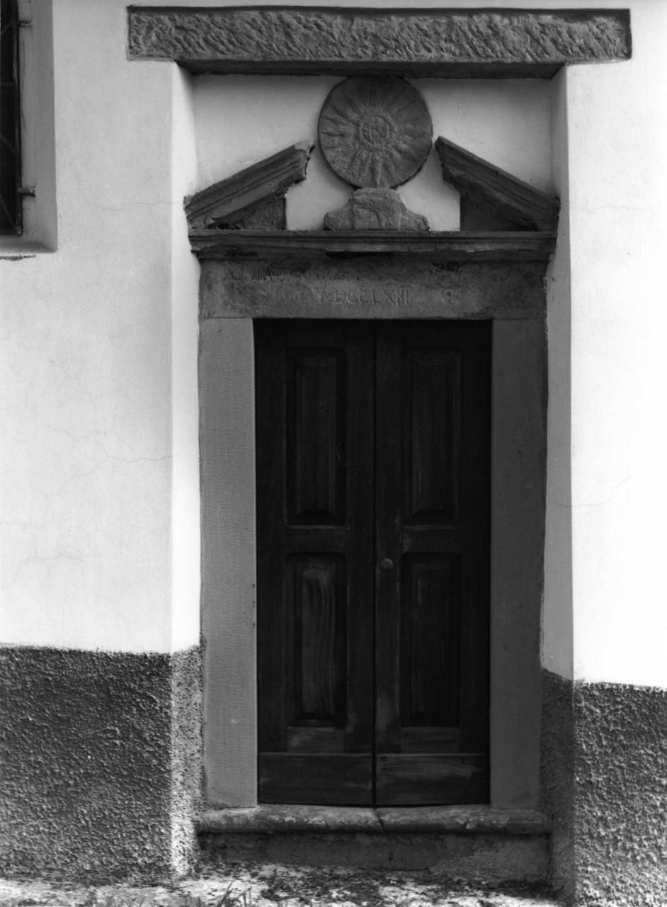 mostra di porta - produzione toscana (sec. XVIII)