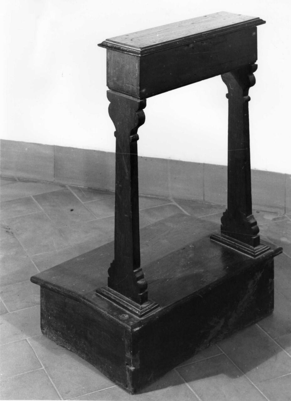 inginocchiatoio - ambito toscano (sec. XIX)