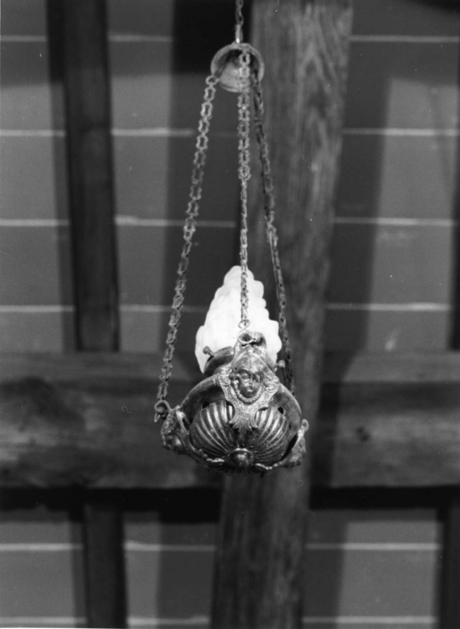 lampada pensile - produzione toscana (prima metà sec. XX)