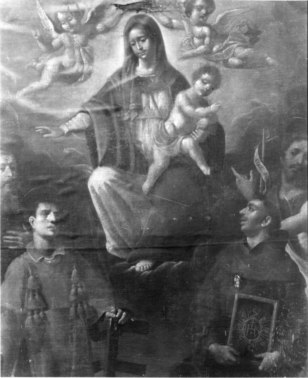 Madonna con Bambino e Santi (dipinto) - ambito toscano (prima metà sec. XVIII)