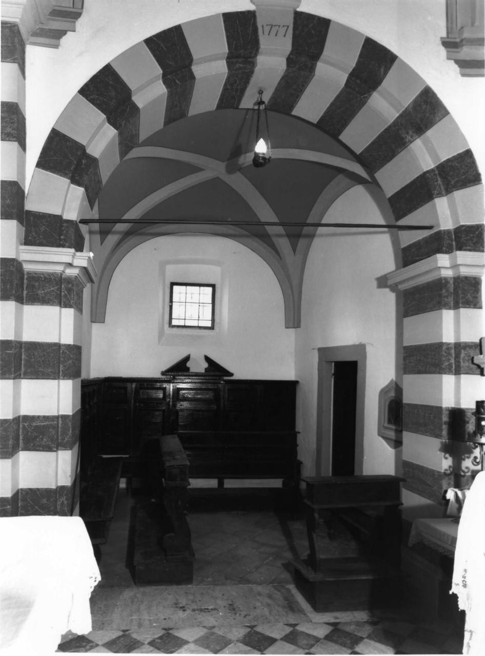 stalli del coro, serie - ambito toscano (sec. XVIII)