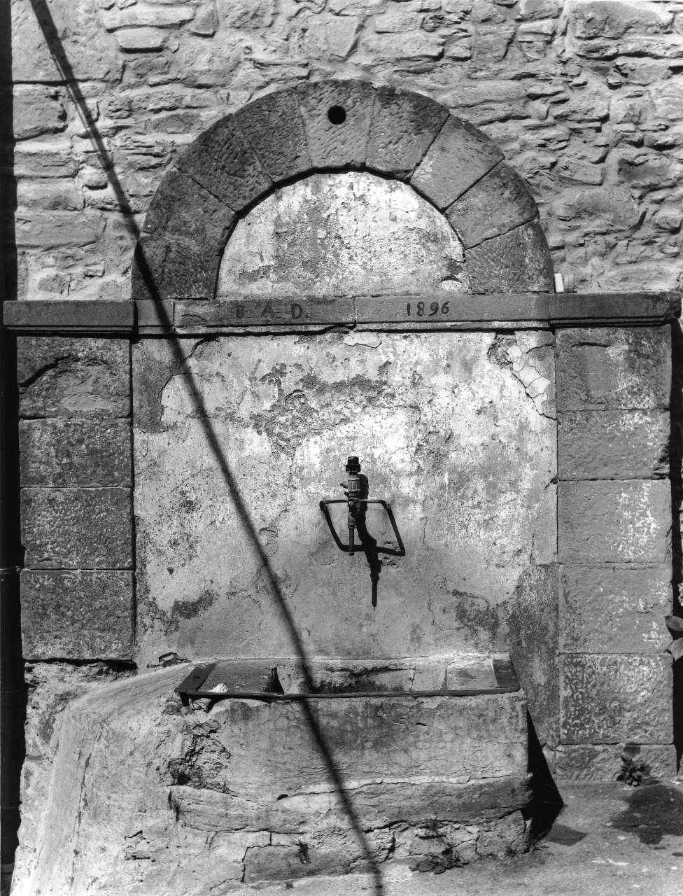 fontana - produzione toscana (sec. XIX)