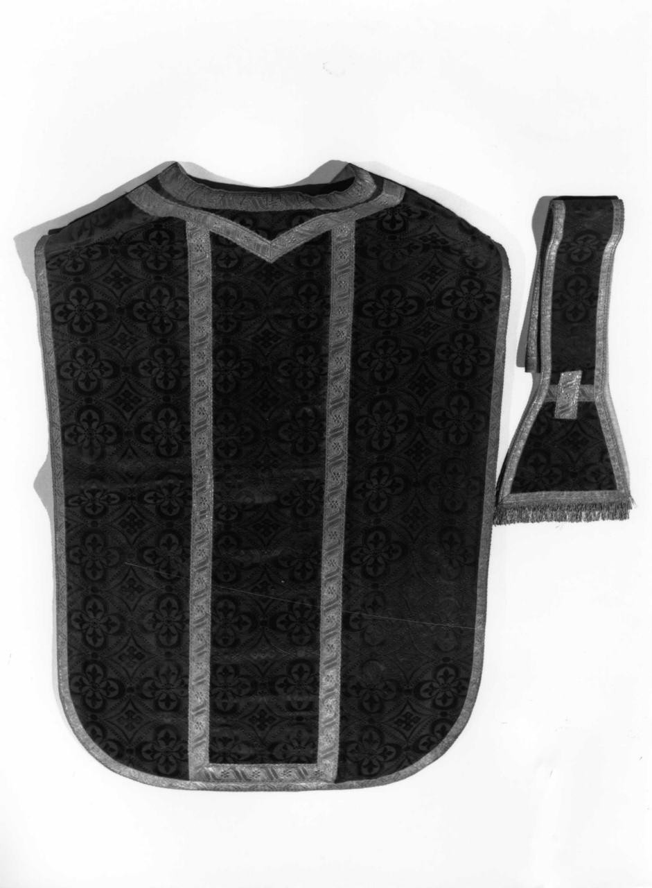 paramento liturgico, frammento - manifattura toscana (sec. XIX)