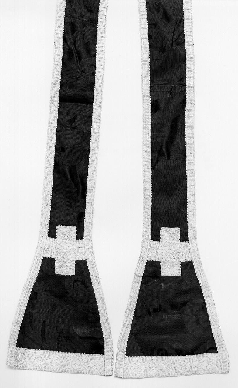 stola, opera isolata - manifattura toscana (prima metà sec. XX)