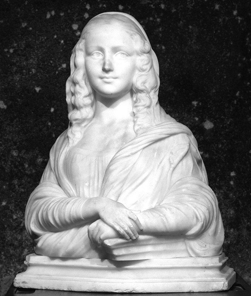 La Gioconda, ritratto di donna (scultura) - ambito toscano (secc. XVIII/ XIX)
