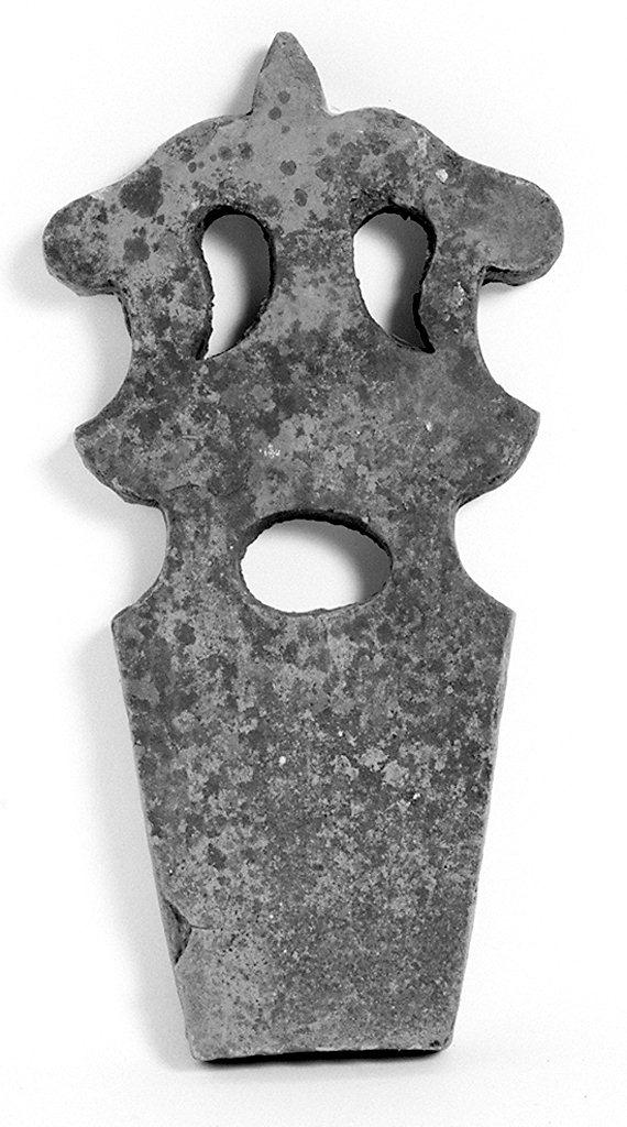 antefissa, serie - bottega toscana (primo quarto sec. XX)