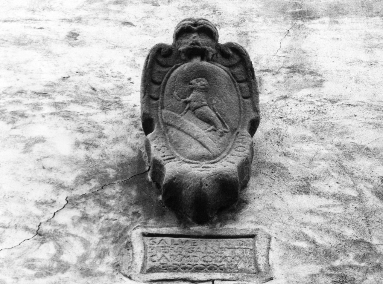 stemma gentilizio della famiglia Salvetti (rilievo) - manifattura toscana (sec. XVII)