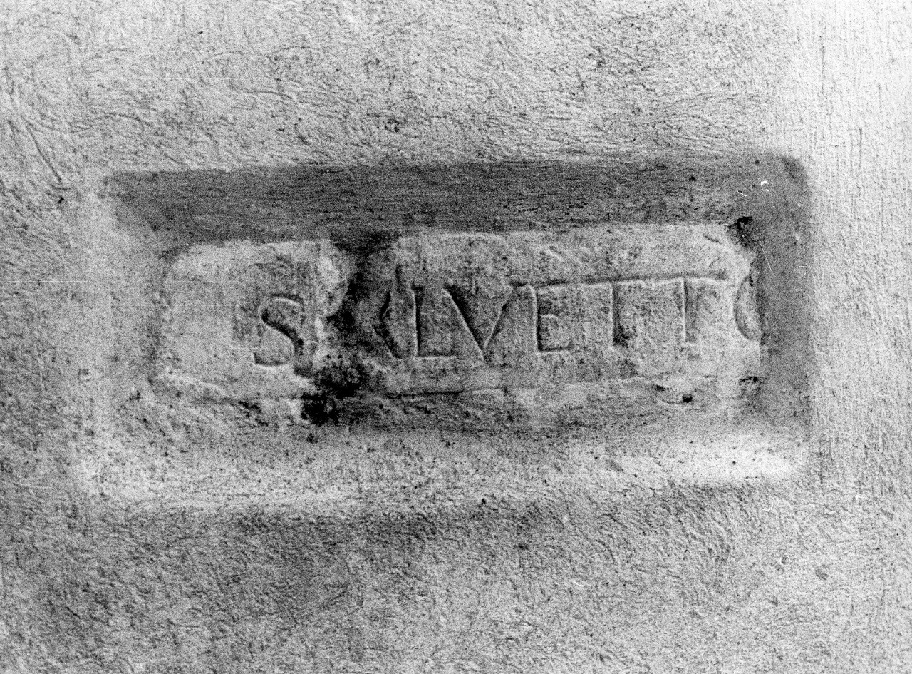 lapide - manifattura toscana (sec. XVIII)