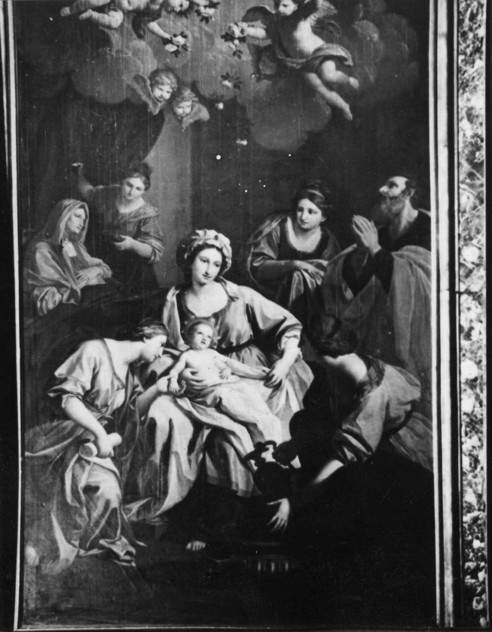 nascita di Maria Vergine (dipinto) di Bottani Giuseppe (sec. XVIII)