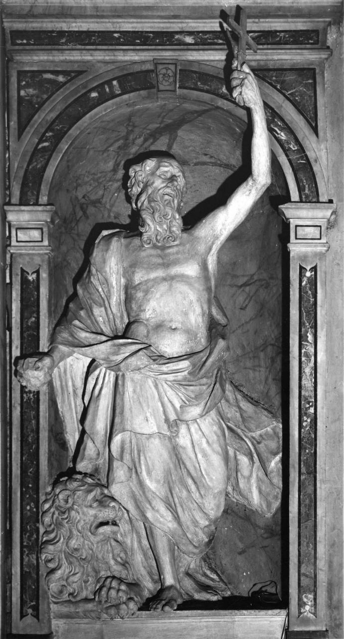 San Girolamo (scultura) di Piccini Sebastiano, Coli Quirico (fine/inizio secc. XVII/ XVIII)