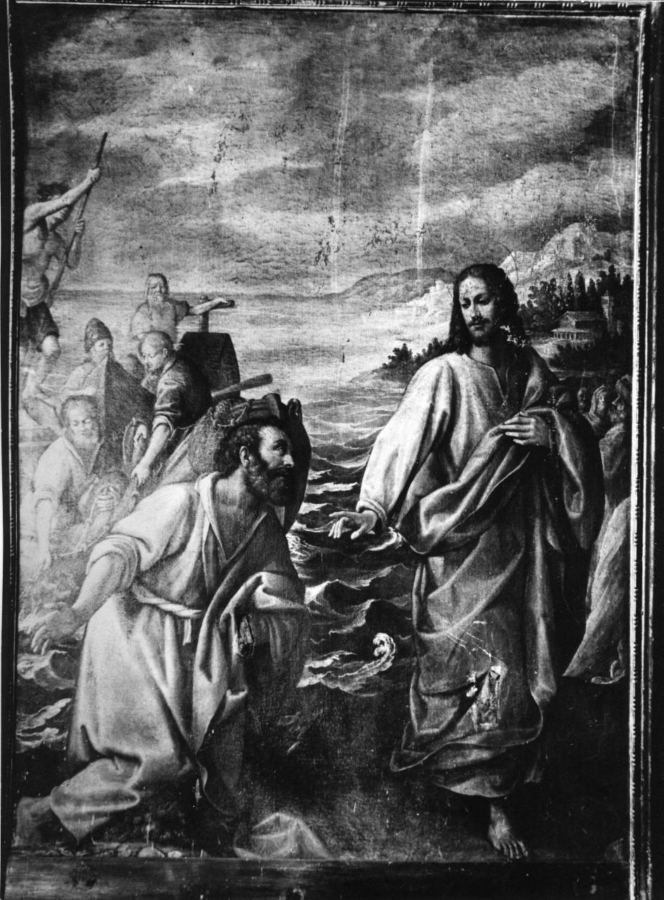 Cristo e San Pietro (dipinto) di Ciampelli Agostino (prima metà sec. XVII)