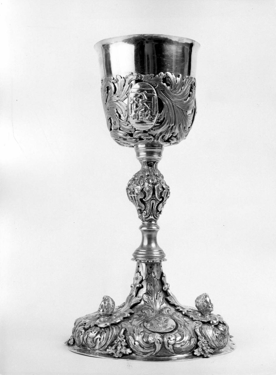 calice - bottega italiana (sec. XIX)