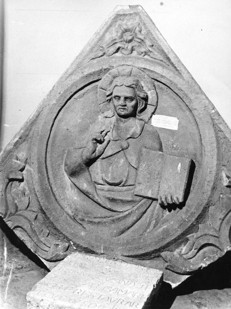 Cristo (rilievo) - ambito toscano (fine sec. XIV)