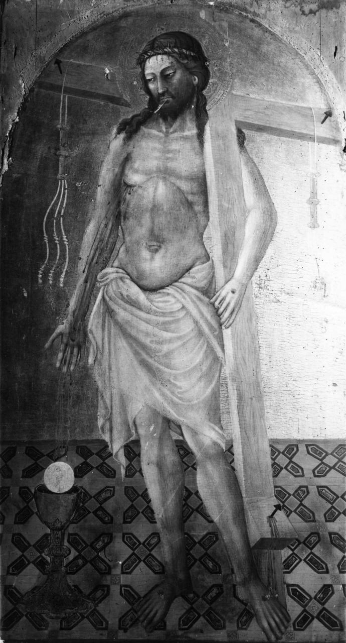 Cristo portacroce (scomparto di polittico) di Bicci di Lorenzo (attribuito) (sec. XV)
