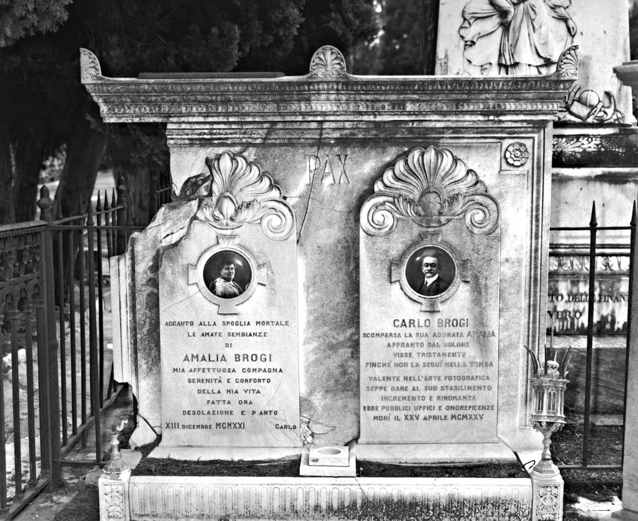 monumento funebre - ambito fiorentino (sec. XX)