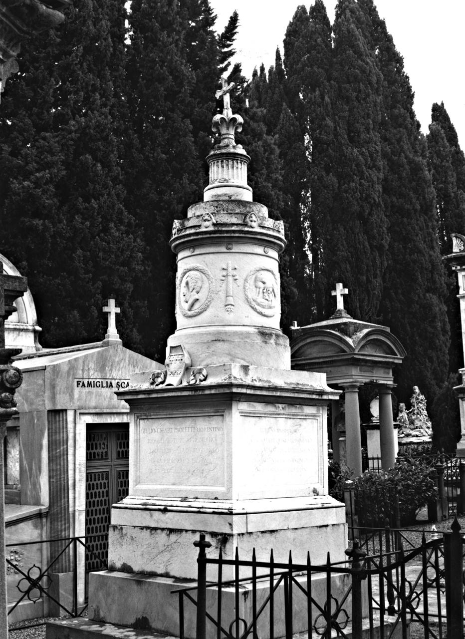 monumento funebre - ambito fiorentino (sec. XIX)
