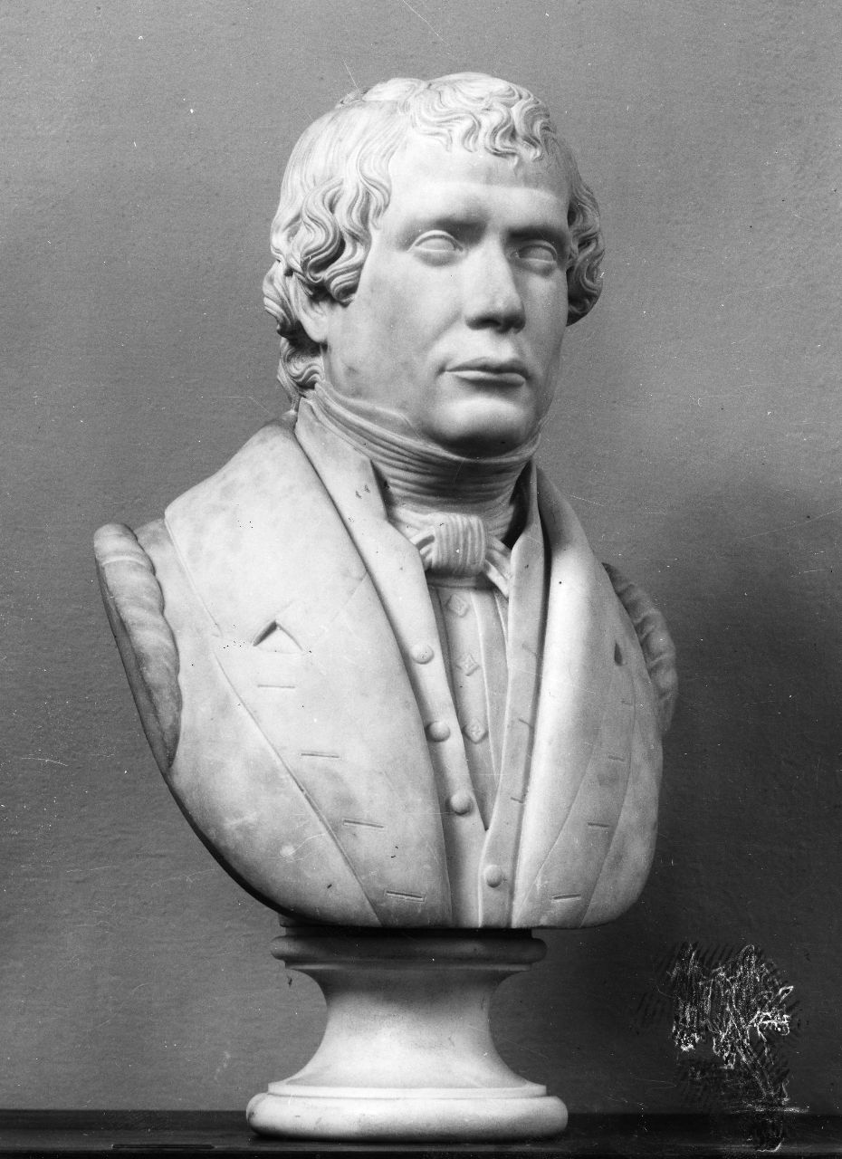 busto maschile (scultura) di Bartolini Lorenzo (sec. XIX)