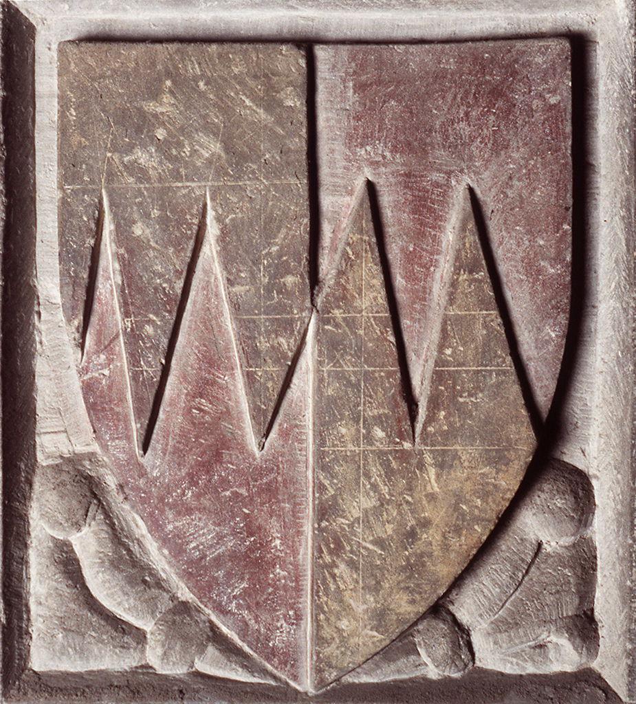 stemma gentilizio della famiglia Davizzi (rilievo) - produzione toscana (sec. XIV)