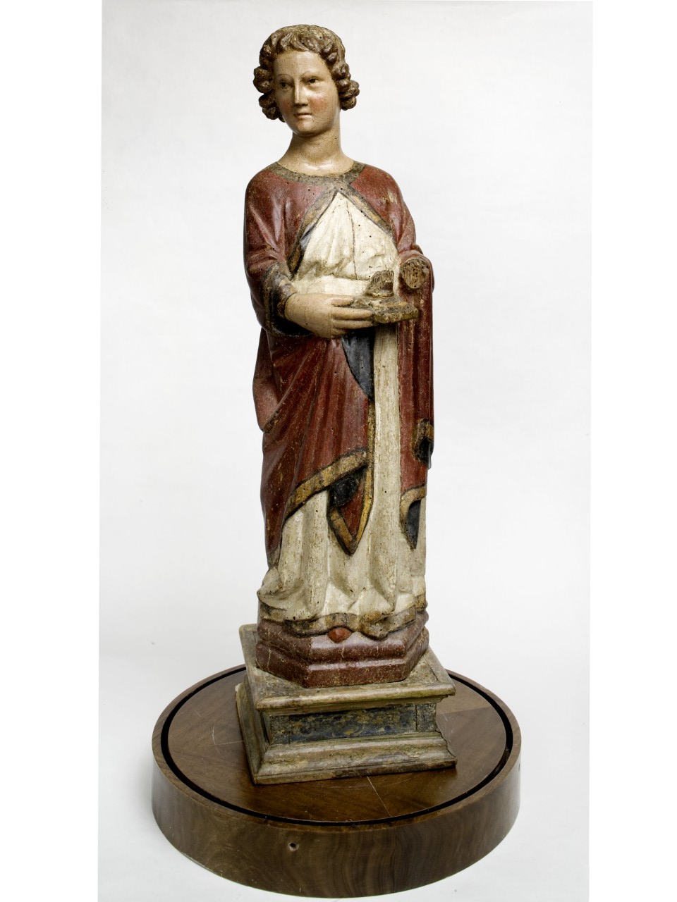 angelo (candelabro - a statua) - manifattura senese (?) (sec. XV)