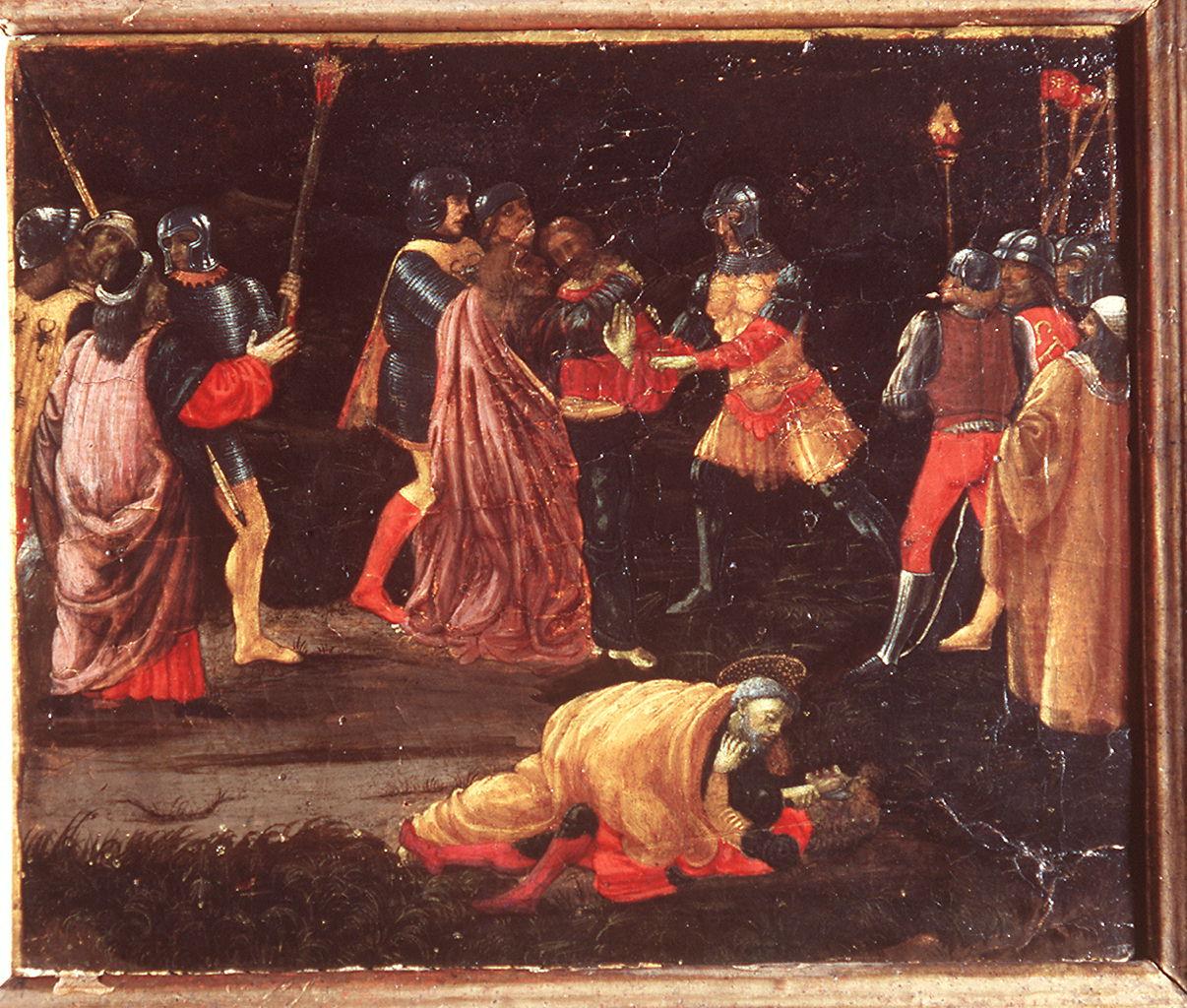 bacio di Giuda (dipinto) di Filipepi Alessandro detto Botticelli (scuola) (sec. XV)