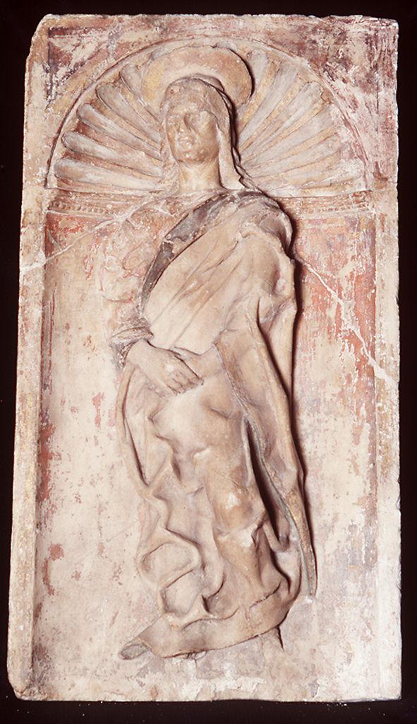 Santo (rilievo) - ambito lombardo (seconda metà sec. XV)